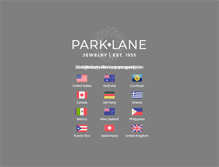 Tablet Screenshot of parklaneworldwide.com